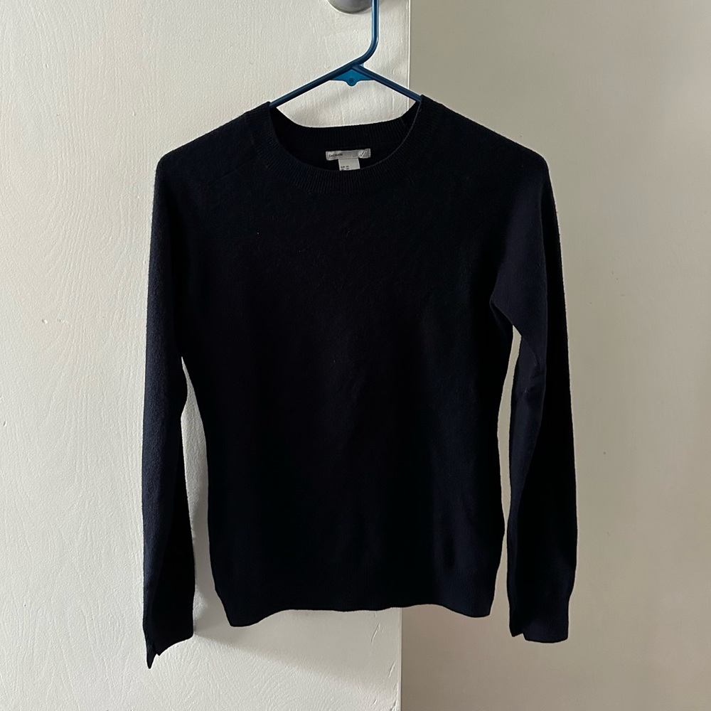 H&M cashmere blue sweater